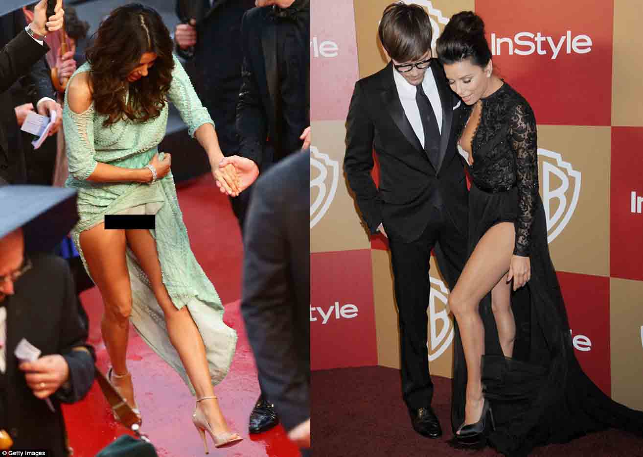 Eva Longoria Panik Kedapatan tidak Pakai Celana Dalam